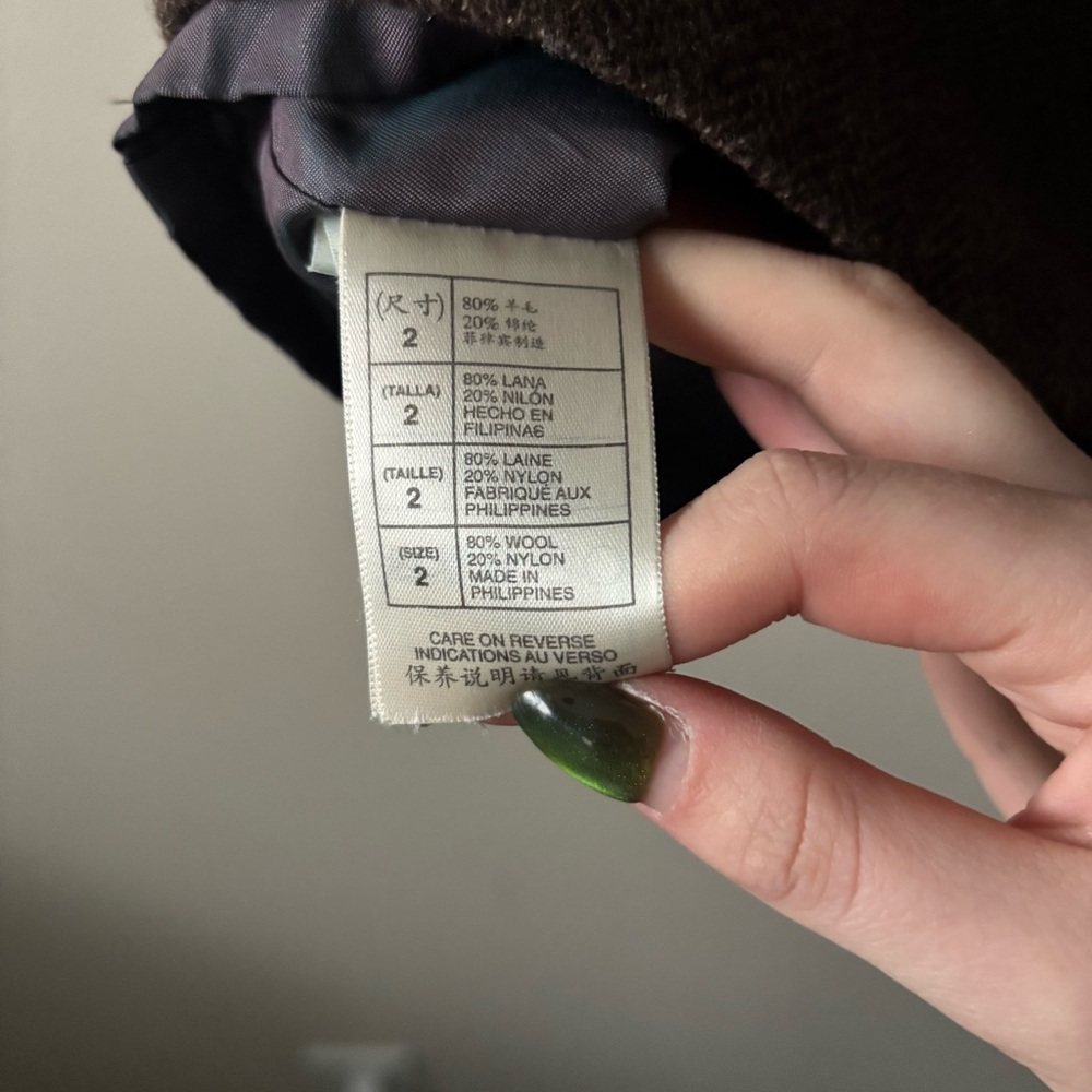 Max Studio Tweed Mini Skirt - Picture 4 of 8